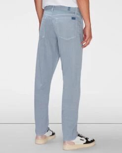 7 For All Mankind Airweft Twill Adrien 5 Pocket In Cold Gin -7 For All Mankind 7T005C76 AWC 4