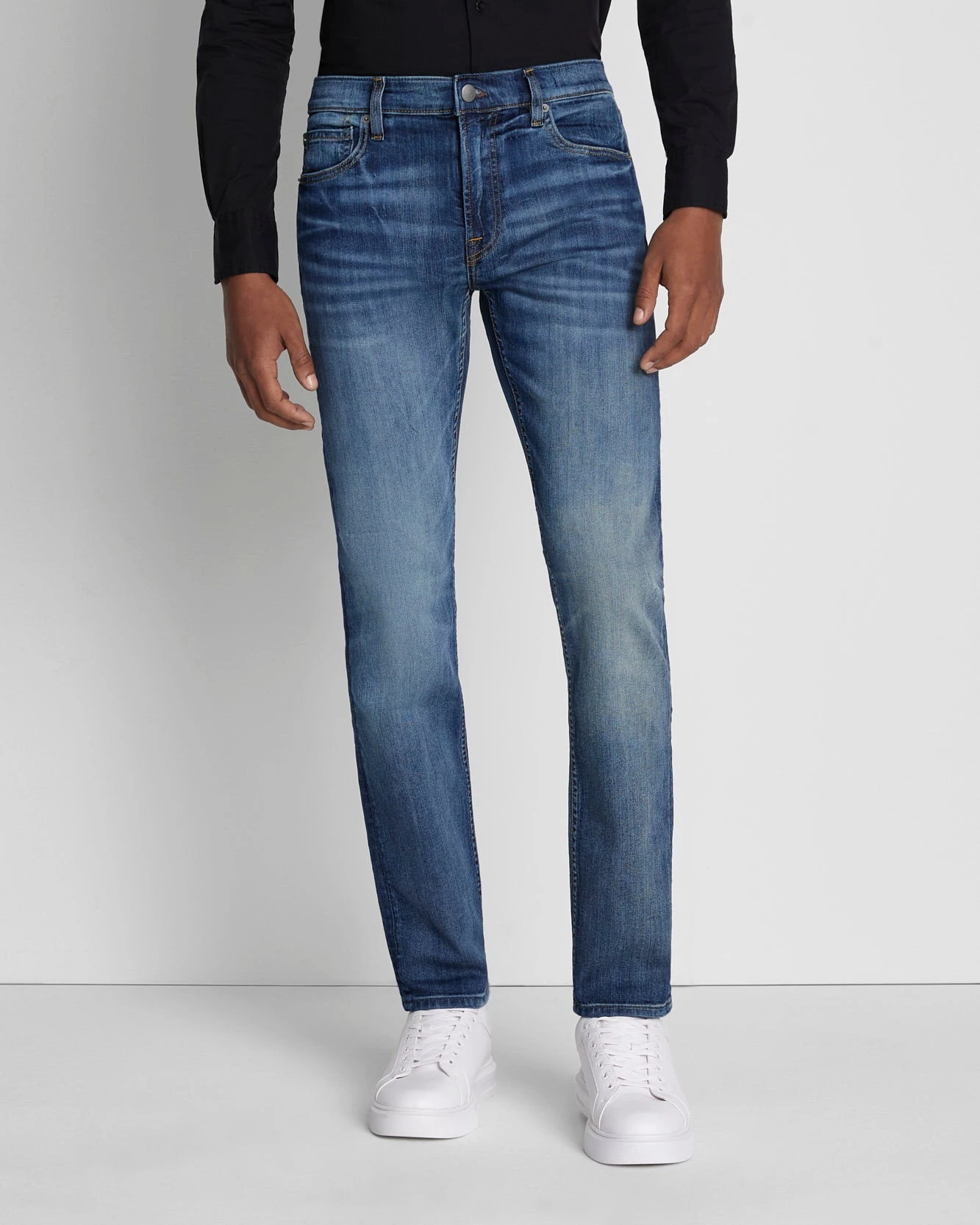 7 For All Mankind Paxtyn Clean Pocket In Coachella 4 7 For All Mankind Paxtyn Clean Pocket In Coachella - Image 2