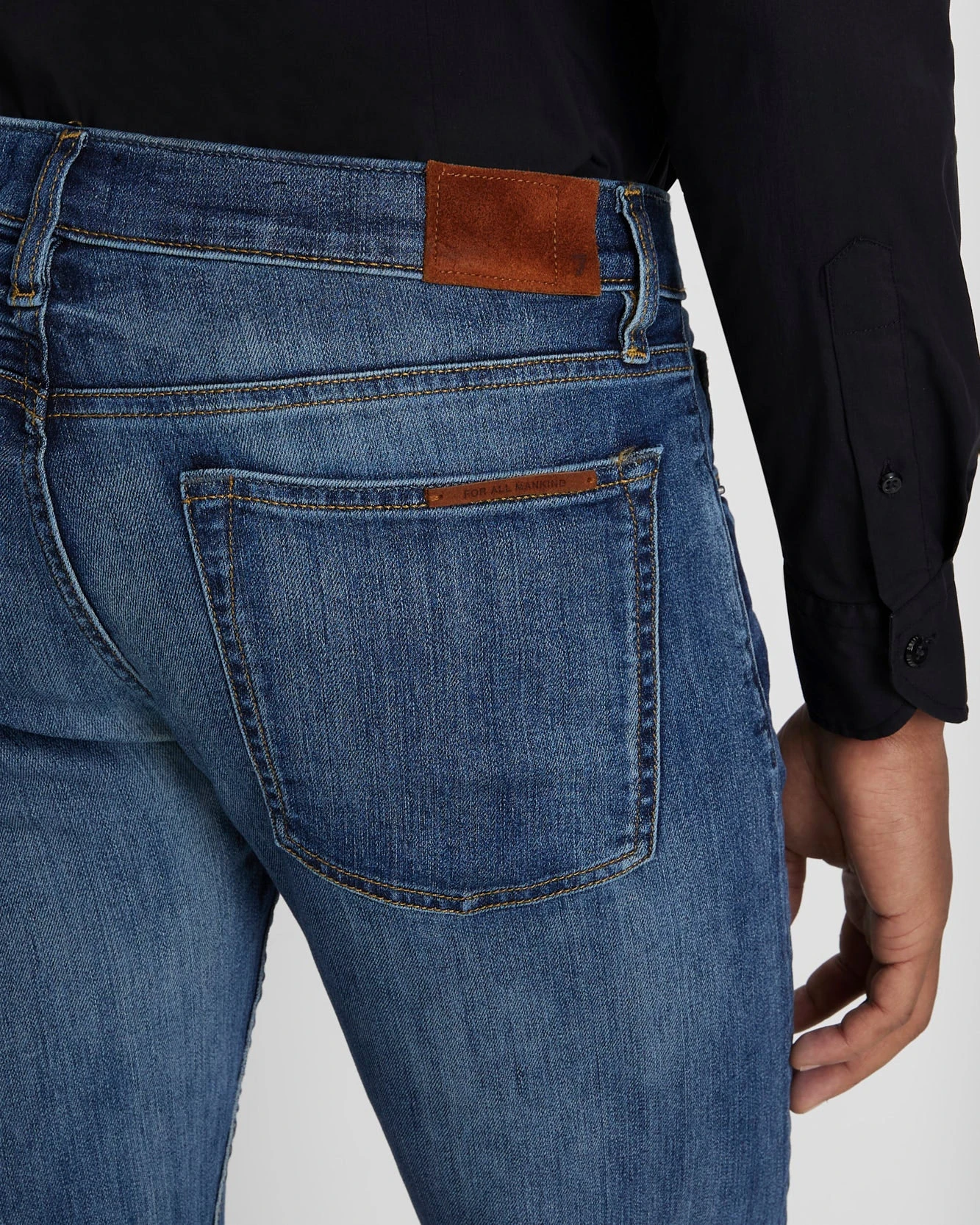 7 For All Mankind Paxtyn Clean Pocket In Coachella 5 7 For All Mankind Paxtyn Clean Pocket In Coachella - Image 3