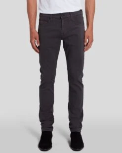 7 For All Mankind Luxe Performance Plus Paxtyn In Gunmetal -7 For All Mankind 7T010V60 EGM 2