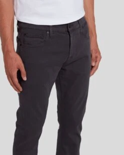 7 For All Mankind Luxe Performance Plus Paxtyn In Gunmetal -7 For All Mankind 7T010V60 EGM 3