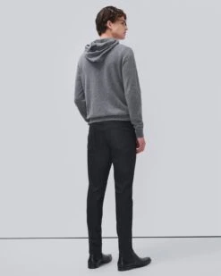 7 For All Mankind Coated Slimmy Tapered In Black -7 For All Mankind 7T028C52 BLK 5