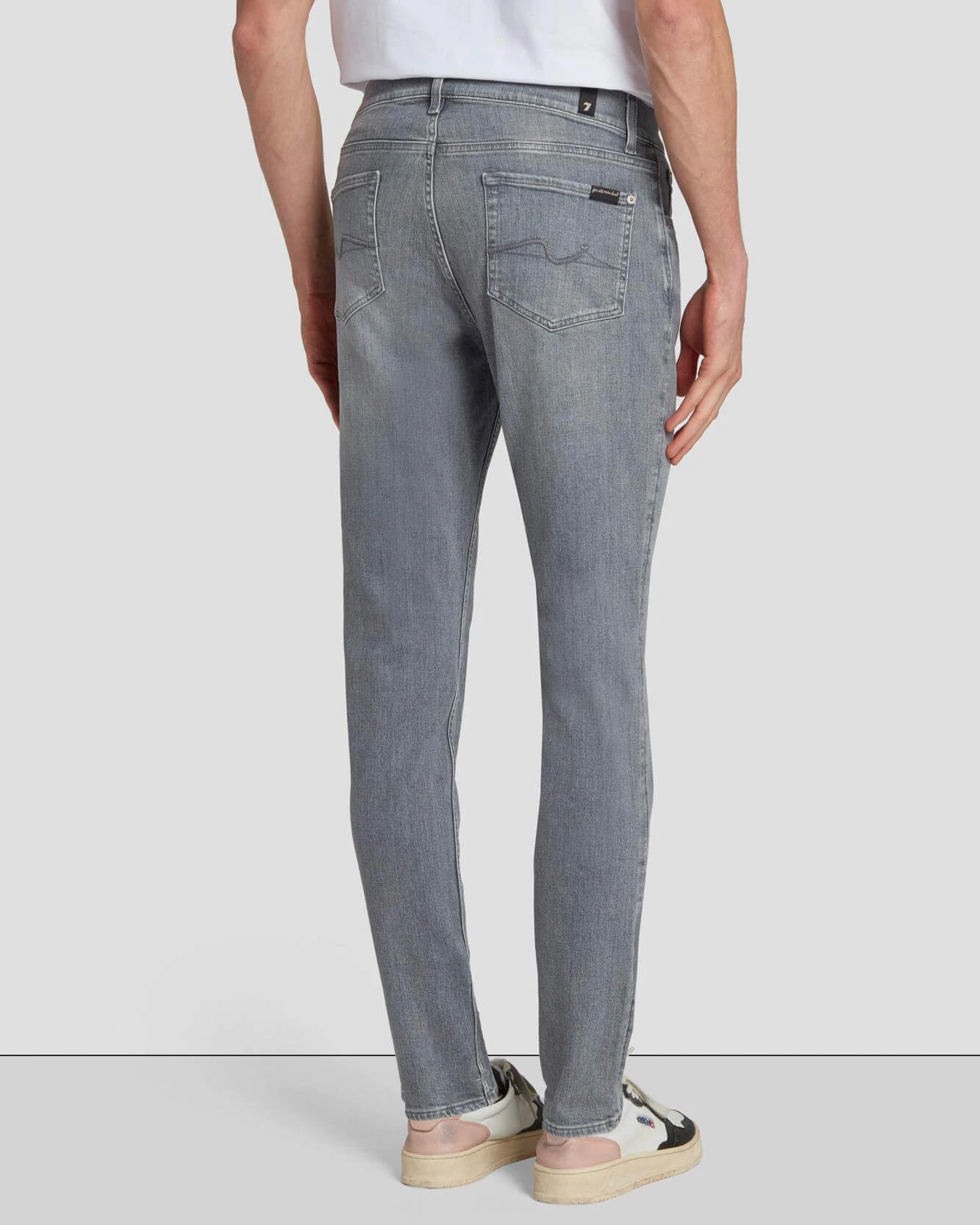 7 For All Mankind EarthKind Stretch Tek Slimmy Tapered In Labyrinth 6 7 For All Mankind EarthKind Stretch Tek Slimmy Tapered In Labyrinth - Image 4