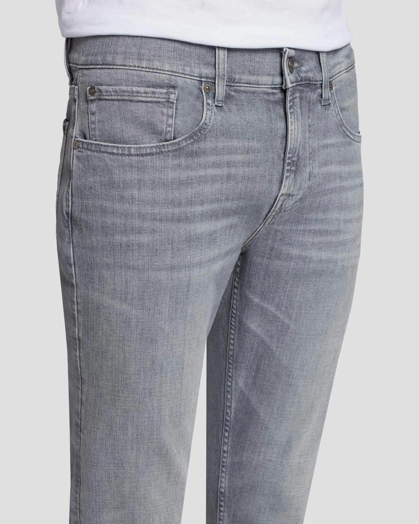 7 For All Mankind EarthKind Stretch Tek Slimmy Tapered In Labyrinth 7 7 For All Mankind EarthKind Stretch Tek Slimmy Tapered In Labyrinth - Image 5