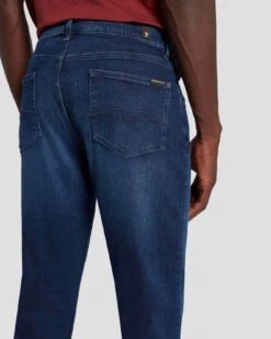 7 For All Mankind EarthKind Stretch Tek Slimmy Tapered In Rebus -7 For All Mankind 7T042C89 RBS 3