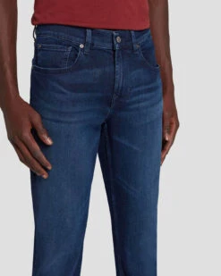 7 For All Mankind EarthKind Stretch Tek Slimmy Tapered In Rebus -7 For All Mankind 7T042C89 RBS 5