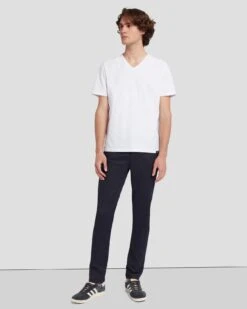 7 For All Mankind Slimmy Tapered In Coated Navy 13 7 For All Mankind Slimmy Tapered In Coated Navy -7 For All Mankind 7T042C90 NVY 6