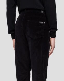 7 For All Mankind Corduroy Slimmy Tapered In Black -7 For All Mankind 7T042C95 BLK 6