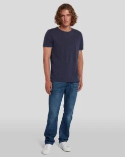 7 For All Mankind Airweft Denim The Straight In Flash