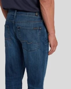 7 For All Mankind Airweft Denim The Straight In Flash 12 7 For All Mankind Airweft Denim The Straight In Flash -7 For All Mankind 7T12183 FLH 5