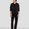 7 For All Mankind Left Hand Adrien In True Black -7 For All Mankind 7T165095 TBK 1
