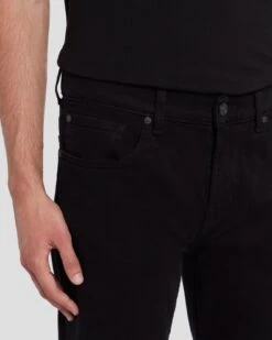 7 For All Mankind Left Hand Adrien In True Black -7 For All Mankind 7T165095 TBK 3