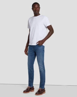 7 For All Mankind EarthKind Stretch Tek Paxtyn In Maze