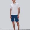 7 For All Mankind Airweft Twill Chino Short In Sea Bed -7 For All Mankind 7T430C76 ATS 1
