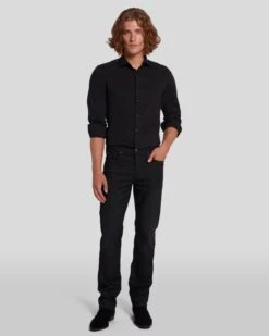 7 For All Mankind Airweft Denim The Straight In Code 66 -7 For All Mankind 7T511030 C66 6