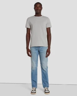 7 For All Mankind Airweft Slimmy In Santa Cruz