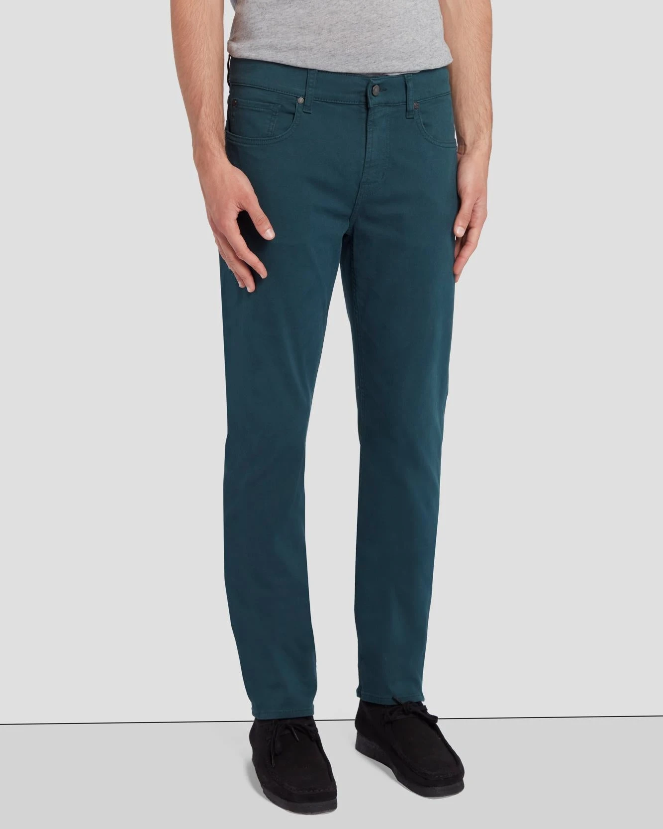 7 For All Mankind Luxe Performance Plus Slimmy In Hunter Green 4 7 For All Mankind Luxe Performance Plus Slimmy In Hunter Green - Image 2