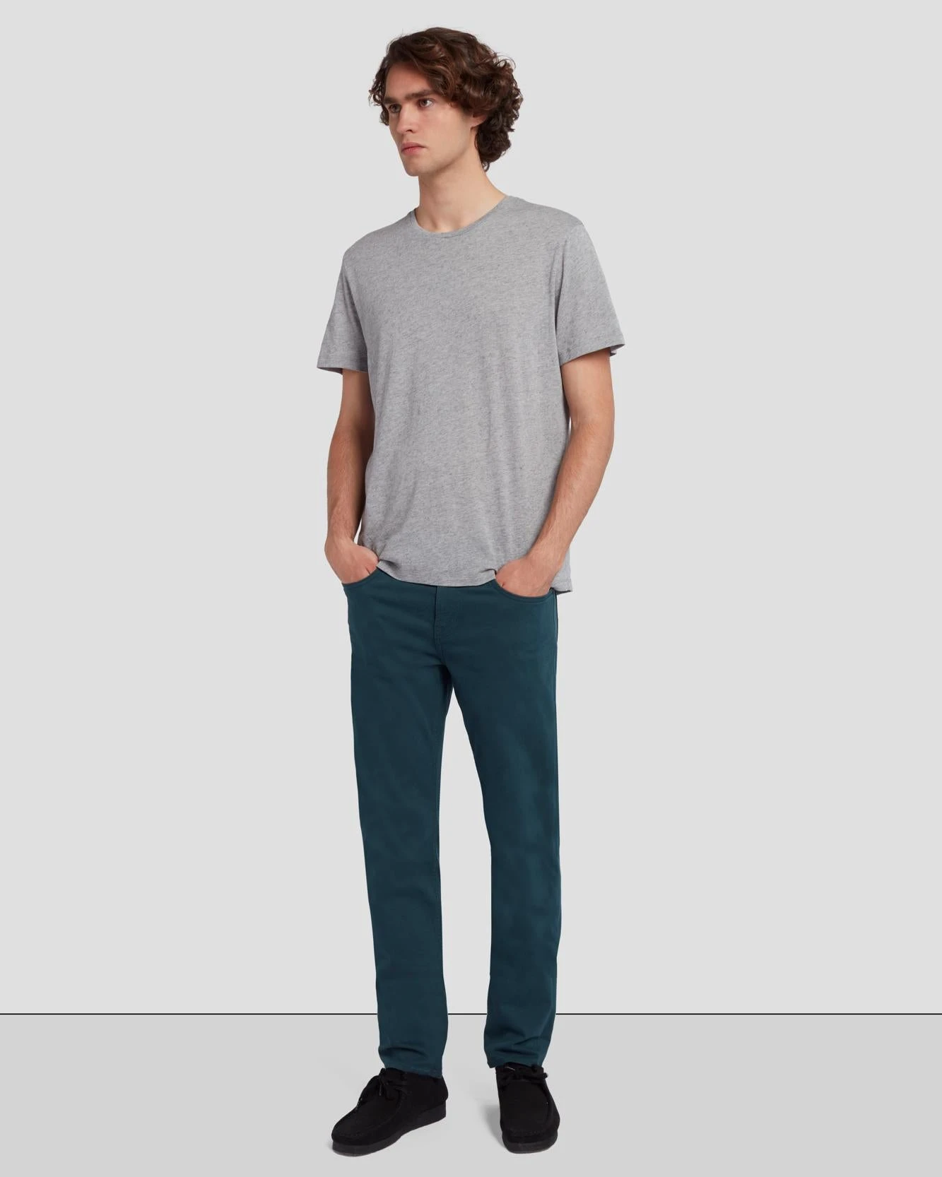 7 For All Mankind Luxe Performance Plus Slimmy In Hunter Green 8 7 For All Mankind Luxe Performance Plus Slimmy In Hunter Green - Image 6