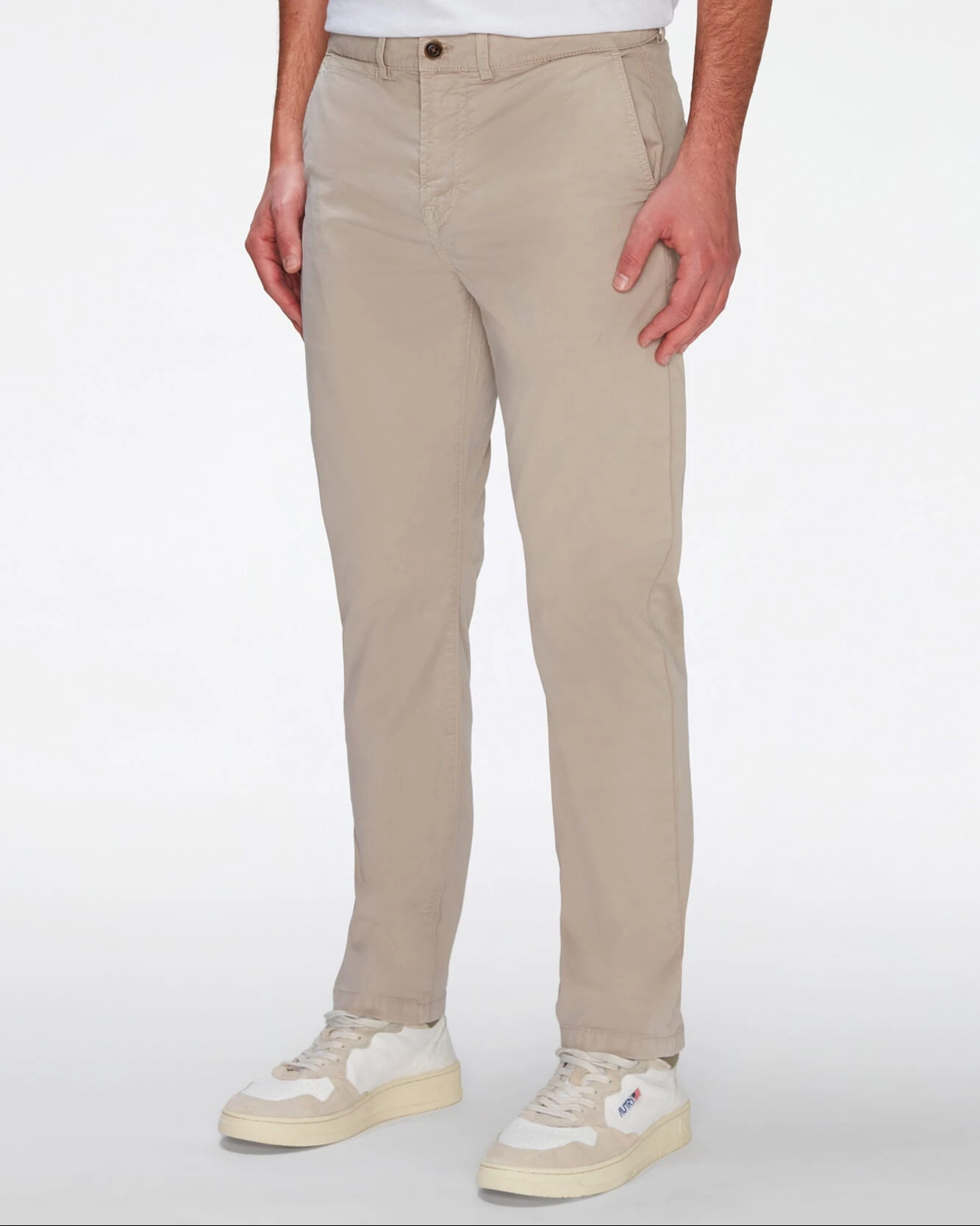 7 For All Mankind Airweft Twill Adrien Chino In Sesame 4 7 For All Mankind Airweft Twill Adrien Chino In Sesame - Image 2