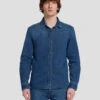 7 For All Mankind Left Hand Denim Shirt In Evasion -7 For All Mankind 7T923R51 ESN 1