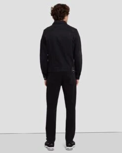 7 For All Mankind Perfect Trucker Jacket In Blindside 11 7 For All Mankind Perfect Trucker Jacket In Blindside -7 For All Mankind 7T924C31 BDS 4