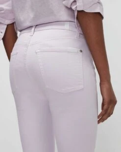 7 For All Mankind High Waist Ankle Skinny In Lilac 8 7 For All Mankind High Waist Ankle Skinny In Lilac -7 For All Mankind 7U000553 LAC 03