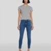 7 For All Mankind High Waist Ankle Skinny In Meisa -7 For All Mankind 7U001005 MEI 01