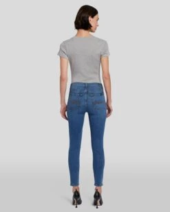 7 For All Mankind High Waist Ankle Skinny In Meisa 11 7 For All Mankind High Waist Ankle Skinny In Meisa -7 For All Mankind 7U001005 MEI 04