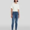 7 For All Mankind Slim Illusion High Waist Ankle Skinny In Love Story -7 For All Mankind 7U001393 LOV 1