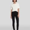 7 For All Mankind Slim Illusion Luxe High Waist Skinny In Black -7 For All Mankind 7U003526 SIB 1