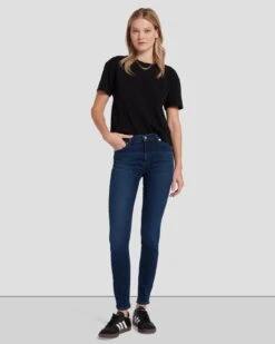 7 For All Mankind Slim Illusion High Waist Skinny In Legendary 13 7 For All Mankind Slim Illusion High Waist Skinny In Legendary -7 For All Mankind 7U003U58 LEG 6