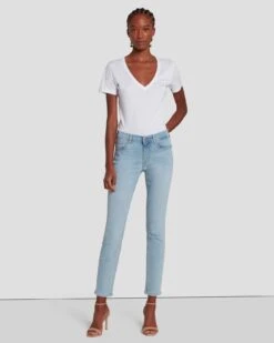 7 For All Mankind B(air) Ankle Skinny In Mirage 13 7 For All Mankind B(air) Ankle Skinny In Mirage -7 For All Mankind 7U005C46 MGE 6