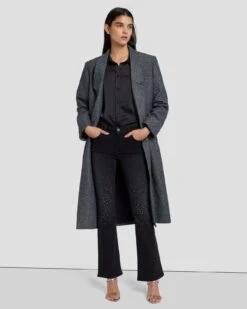 7 For All Mankind Tailorless Crystal Bootcut In Black Iris -7 For All Mankind 7U073216 BI2 6