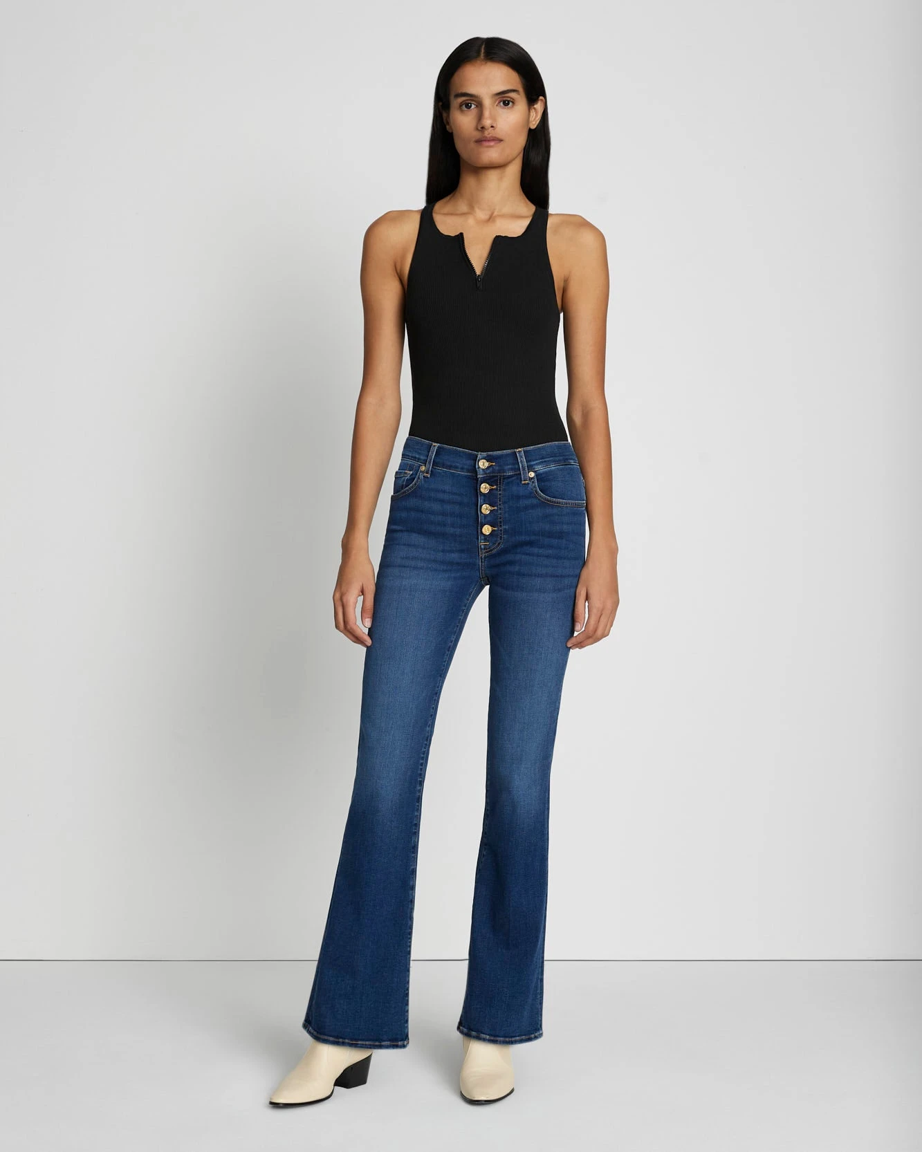 7 For All Mankind B(air) Bootcut Tailorless In Duchess 3 7 For All Mankind B(air) Bootcut Tailorless In Duchess
