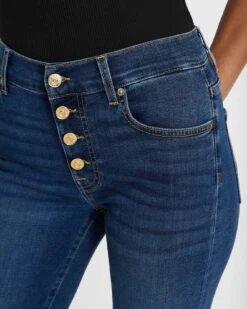 7 For All Mankind B(air) Bootcut Tailorless In Duchess 8 7 For All Mankind B(air) Bootcut Tailorless In Duchess -7 For All Mankind 7U073C44 DWA 3