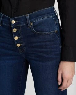 7 For All Mankind B(air) Bootcut Tailorless In Rinsed Indigo 8 7 For All Mankind B(air) Bootcut Tailorless In Rinsed Indigo -7 For All Mankind 7U073C44 INR 3