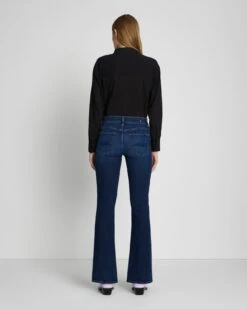 7 For All Mankind B(air) Bootcut Tailorless In Rinsed Indigo 9 7 For All Mankind B(air) Bootcut Tailorless In Rinsed Indigo -7 For All Mankind 7U073C44 INR 4