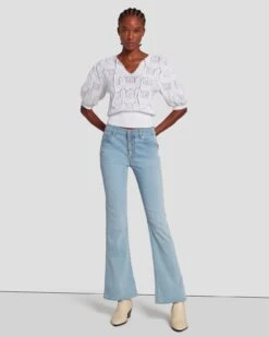 7 For All Mankind Tailorless B(air) Bootcut In Mirage -7 For All Mankind 7U073C46 MGE 6