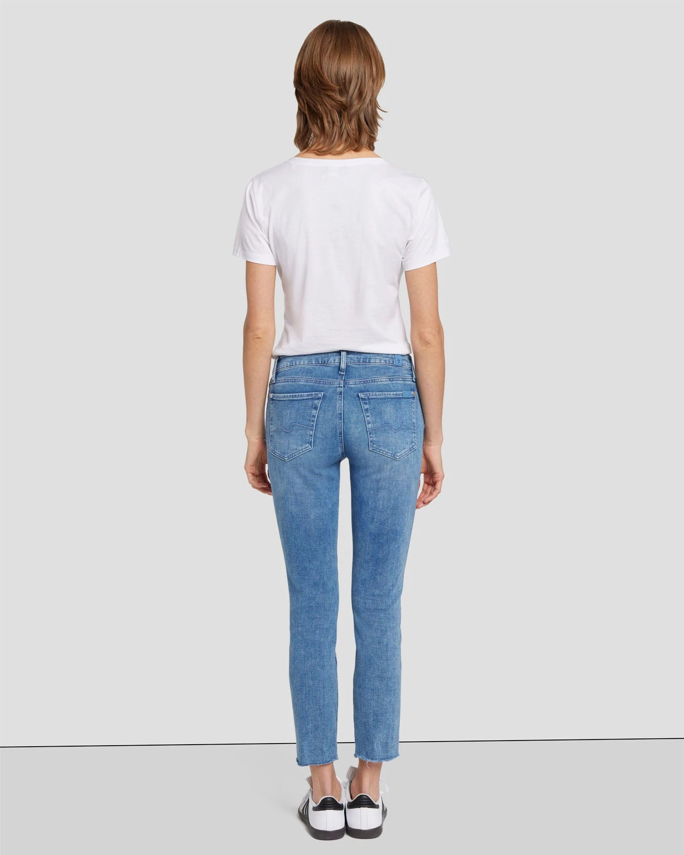 7 For All Mankind Left Hand Roxanne Ankle In Vive 4 7 For All Mankind Left Hand Roxanne Ankle In Vive - Image 2