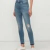7 For All Mankind Slim Illusion HW Ankle Skinny In Aloe -7 For All Mankind 7U082393 AO1 01