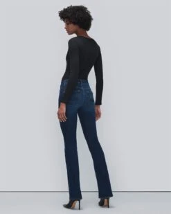 7 For All Mankind B(air) Kimmie Bootcut In Rinsed Indigo -7 For All Mankind 7U096C44 INR 4