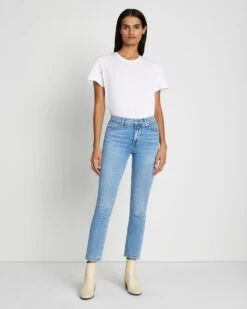 7 For All Mankind Left Hand Roxanne Ankle In Bailly