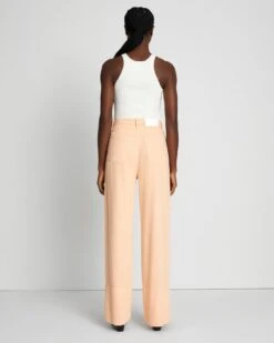 7 For All Mankind Denim Lustre Trouser In Prairie Sunset -7 For All Mankind 7U098661 PS4 4
