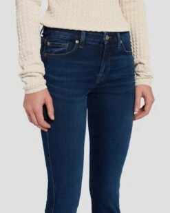 7 For All Mankind Slim Illusion Kimmie Straight In Legendary -7 For All Mankind 7U301U58 LEG 3