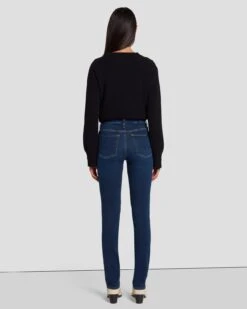 7 For All Mankind Slim Illusion Kimmie Straight In Opulent -7 For All Mankind 7U301U58 ONT 4