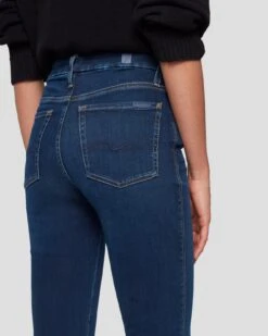 7 For All Mankind Slim Illusion Kimmie Straight In Opulent -7 For All Mankind 7U301U58 ONT 5