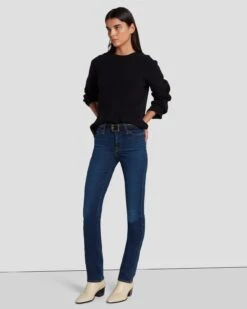7 For All Mankind Slim Illusion Kimmie Straight In Opulent -7 For All Mankind 7U301U58 ONT 6