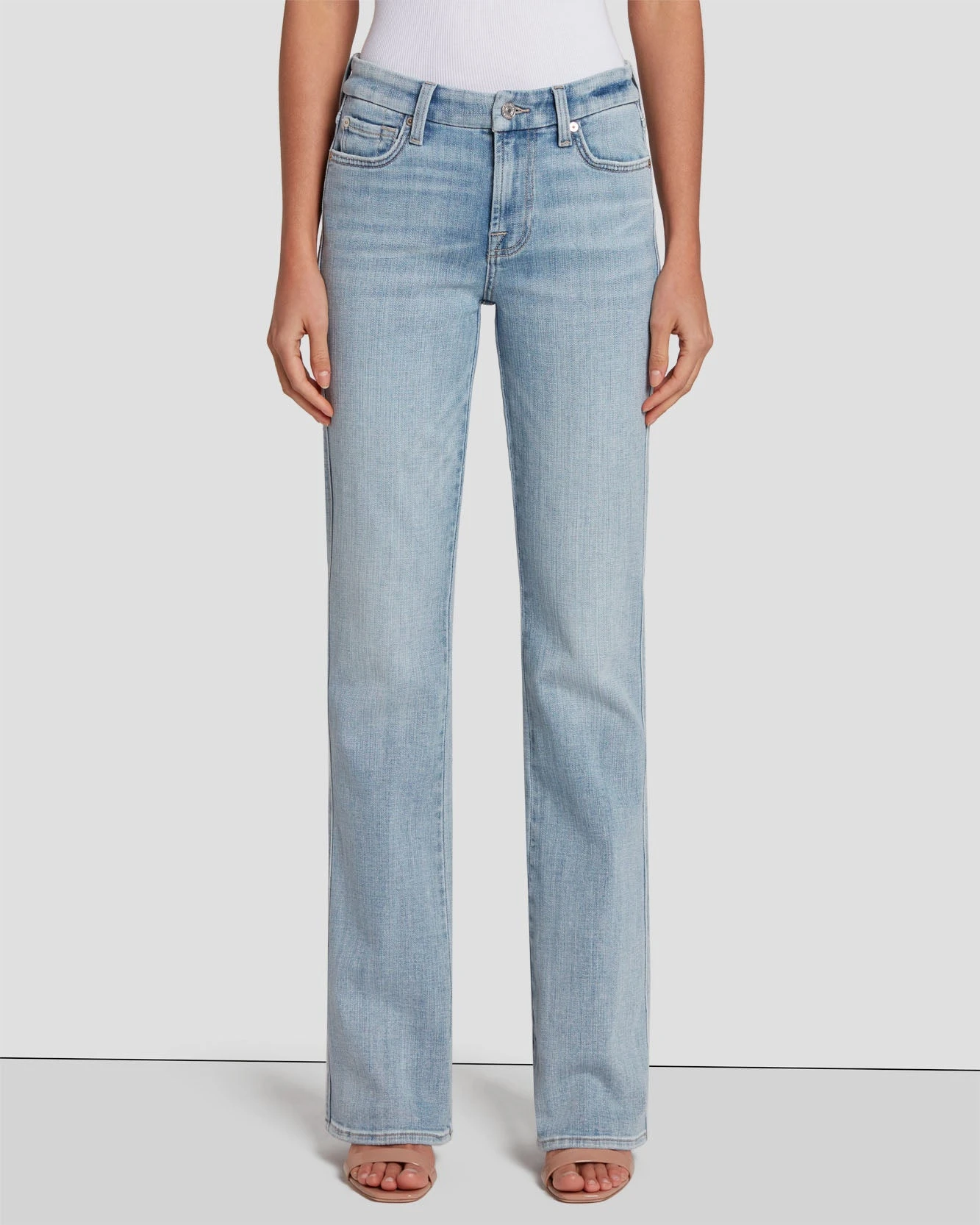 7 For All Mankind Broken Twill Kimmie Bootcut In Coco Prive 3 7 For All Mankind Broken Twill Kimmie Bootcut In Coco Prive - Image 2