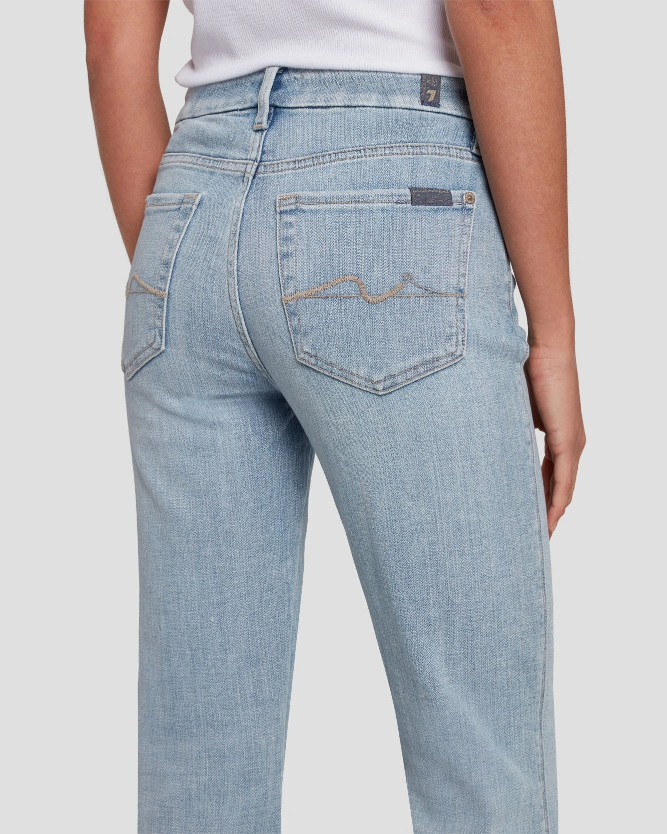 7 For All Mankind Broken Twill Kimmie Bootcut In Coco Prive 6 7 For All Mankind Broken Twill Kimmie Bootcut In Coco Prive - Image 5