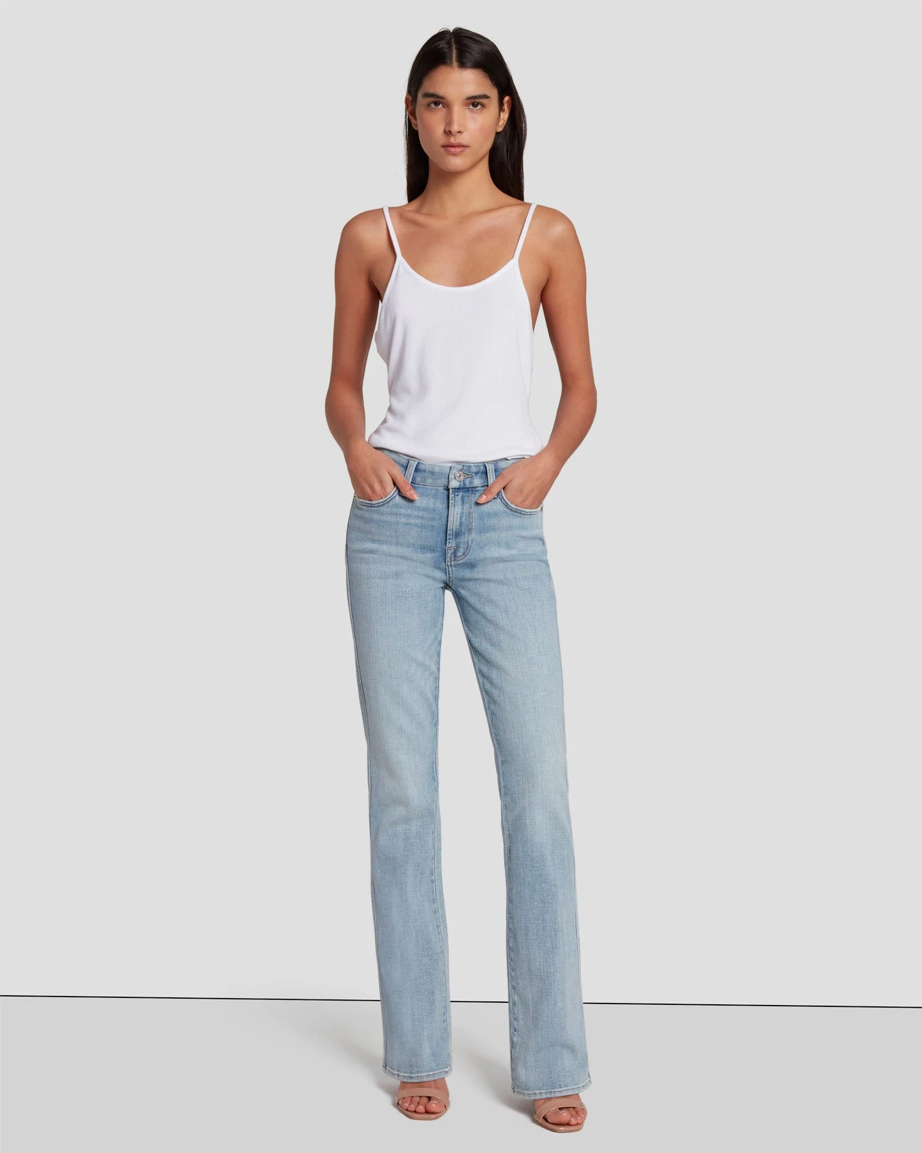 7 For All Mankind Broken Twill Kimmie Bootcut In Coco Prive 7 7 For All Mankind Broken Twill Kimmie Bootcut In Coco Prive - Image 6